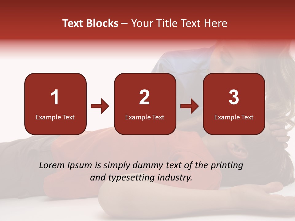 Female Nurse Using A Resuscitation Mask On A Young Unconscious Boy. Focus To Boy. PowerPoint Template