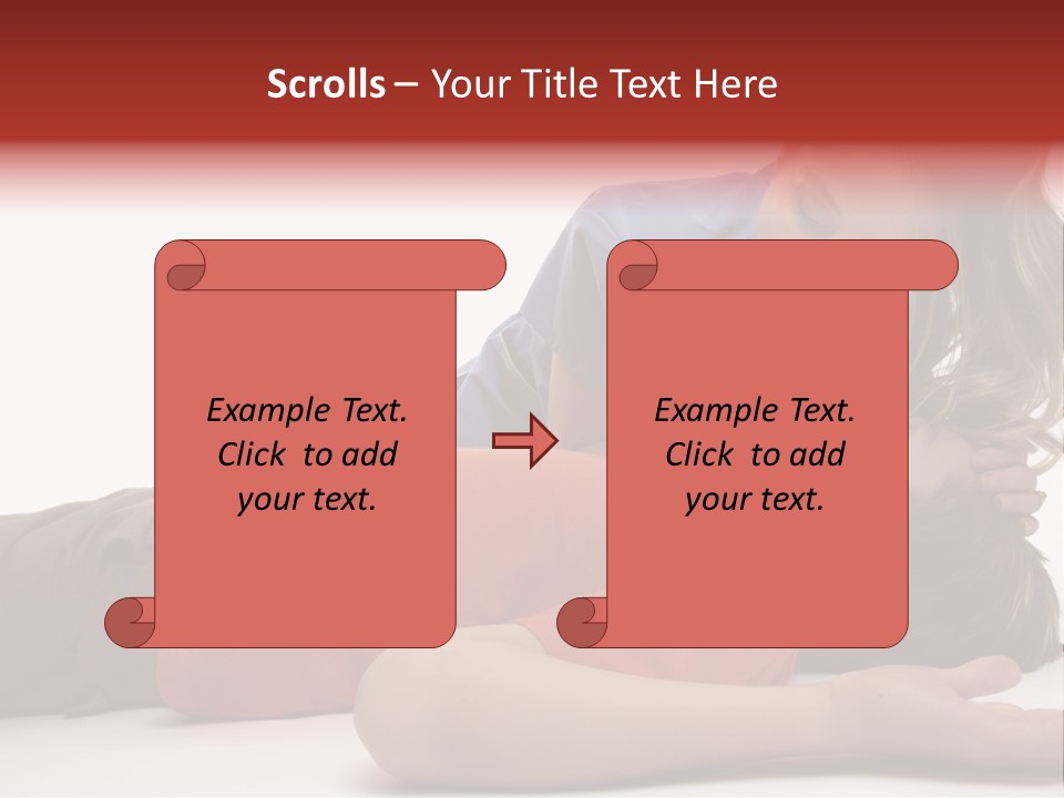 Female Nurse Using A Resuscitation Mask On A Young Unconscious Boy. Focus To Boy. PowerPoint Template