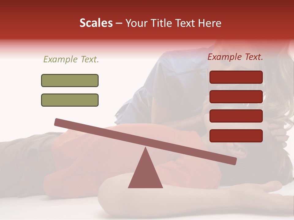 Female Nurse Using A Resuscitation Mask On A Young Unconscious Boy. Focus To Boy. PowerPoint Template