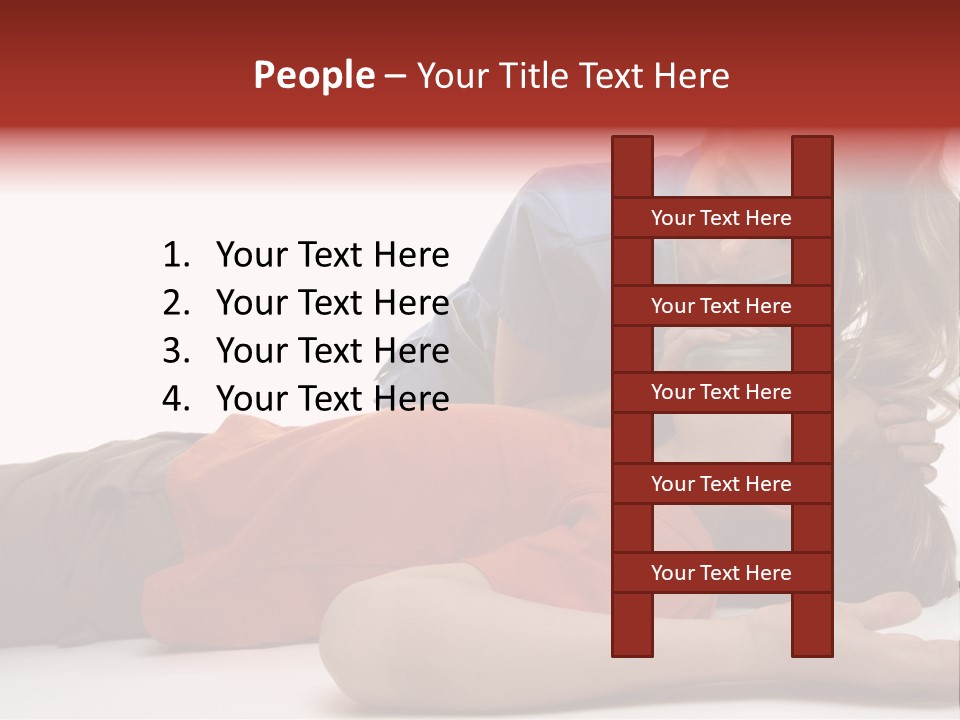 Female Nurse Using A Resuscitation Mask On A Young Unconscious Boy. Focus To Boy. PowerPoint Template