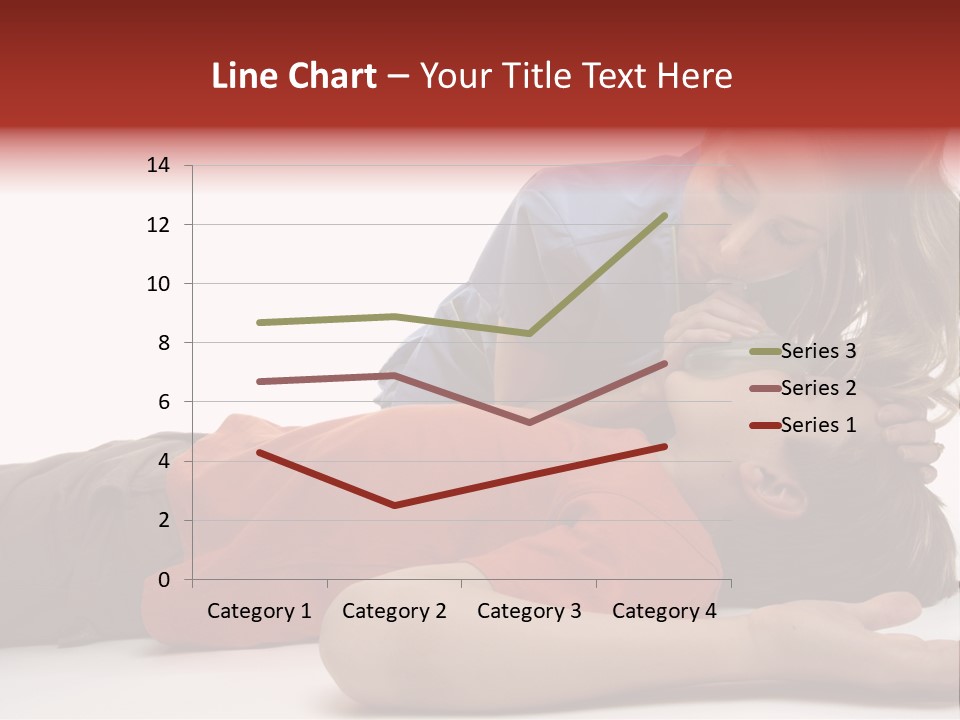 Female Nurse Using A Resuscitation Mask On A Young Unconscious Boy. Focus To Boy. PowerPoint Template