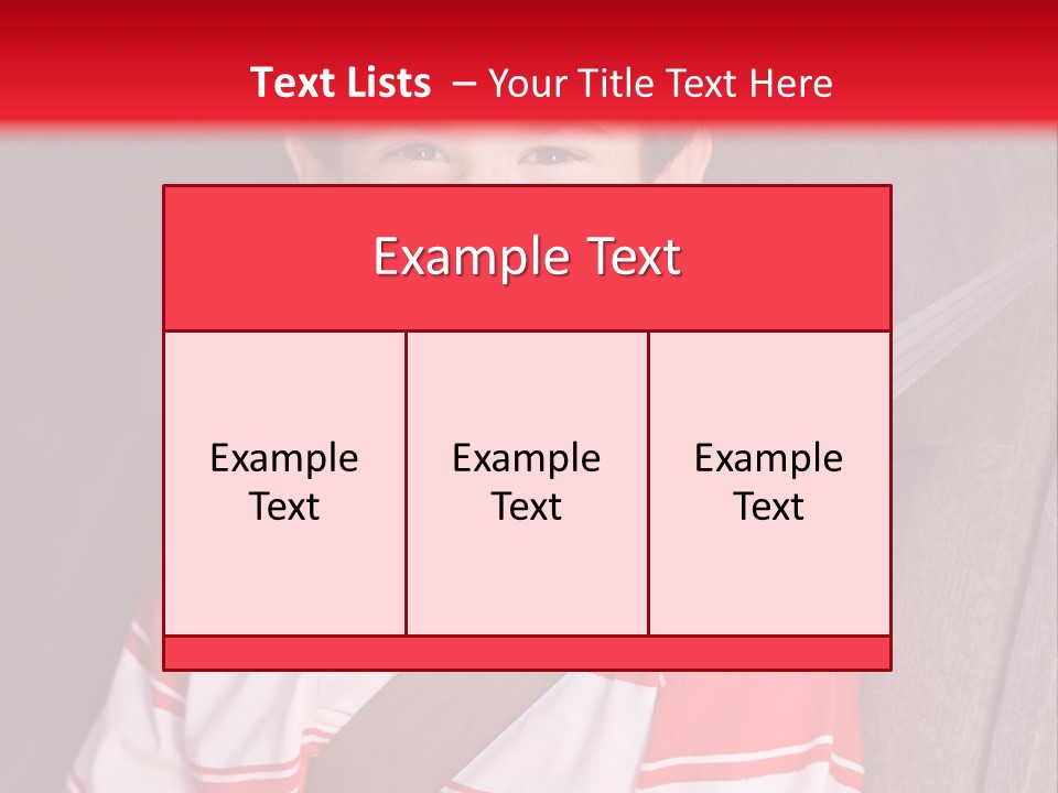 Boy With Seatbelt On Riding In Car PowerPoint Template