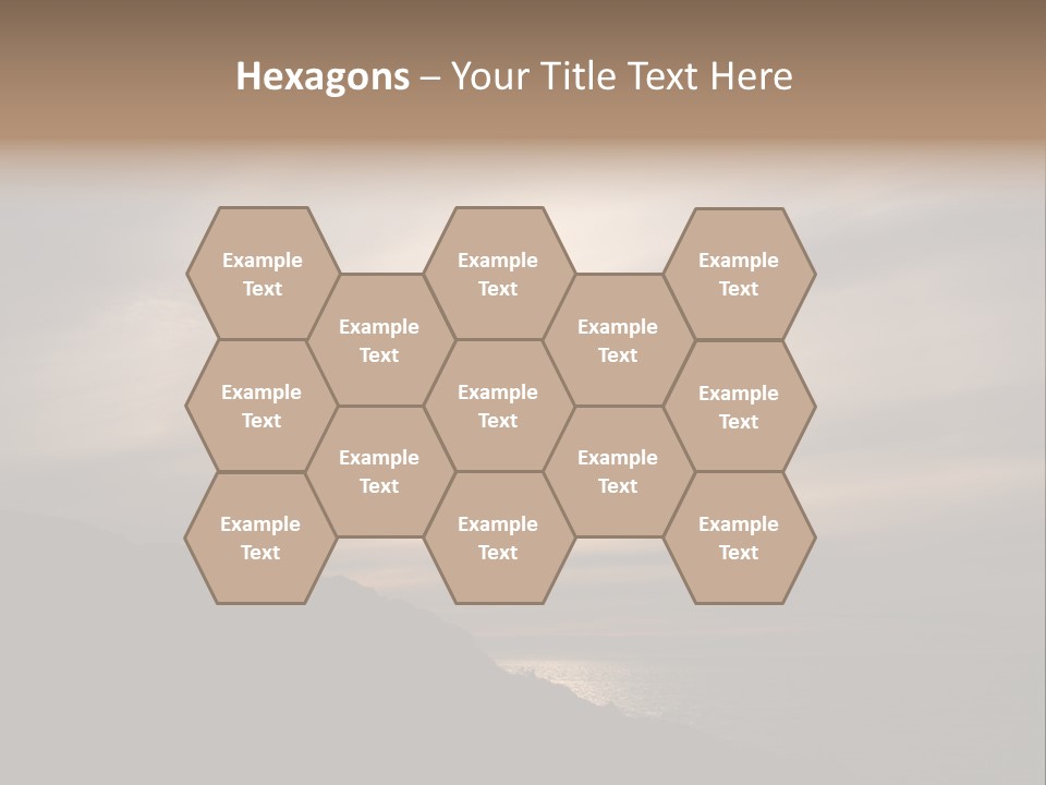 A Fogbow Instead Of A Rainbow Around The Sun PowerPoint Template