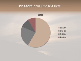 A Fogbow Instead Of A Rainbow Around The Sun PowerPoint Template