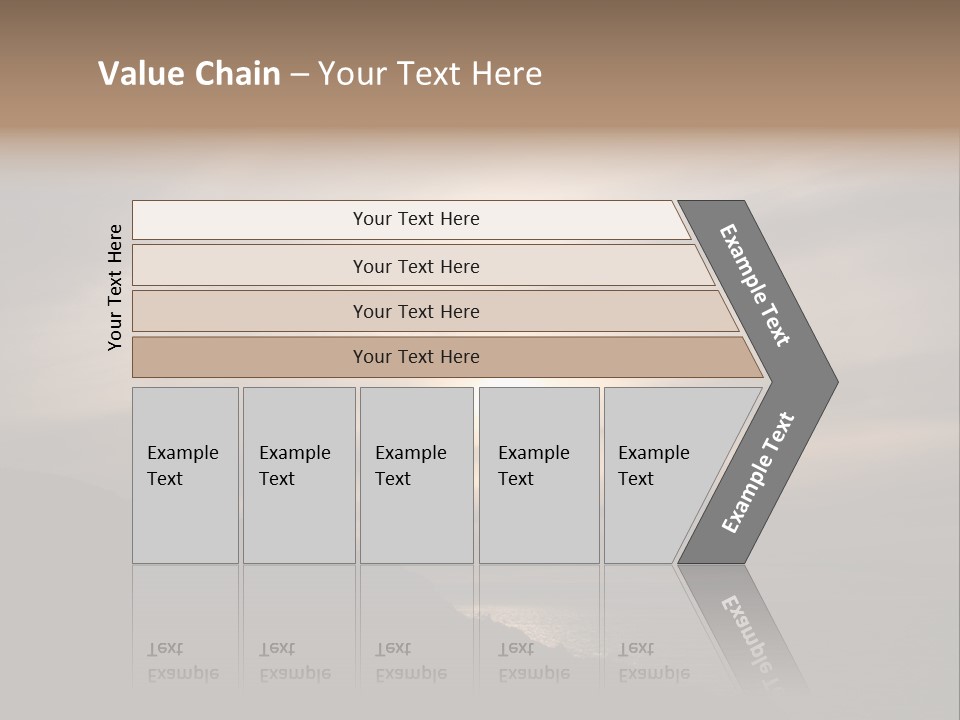 A Fogbow Instead Of A Rainbow Around The Sun PowerPoint Template