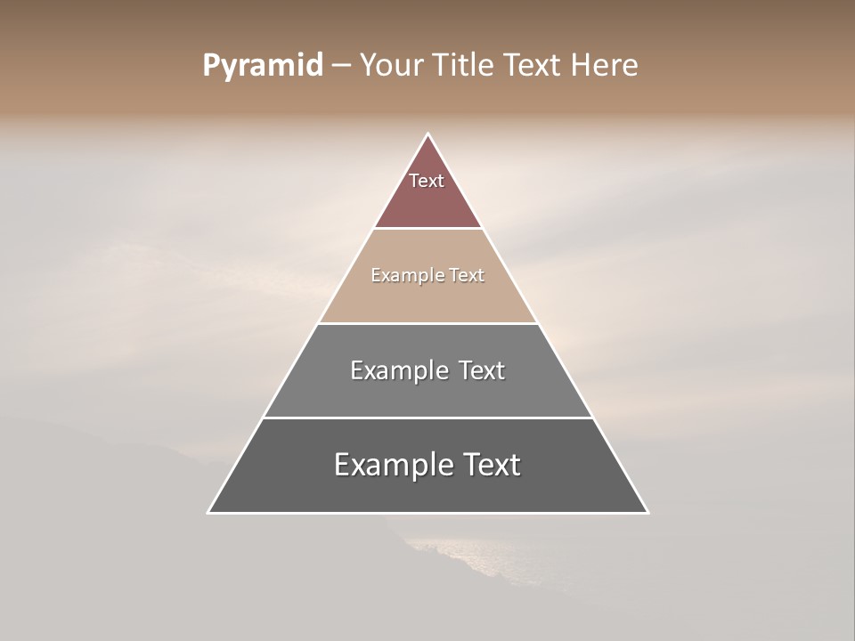 A Fogbow Instead Of A Rainbow Around The Sun PowerPoint Template