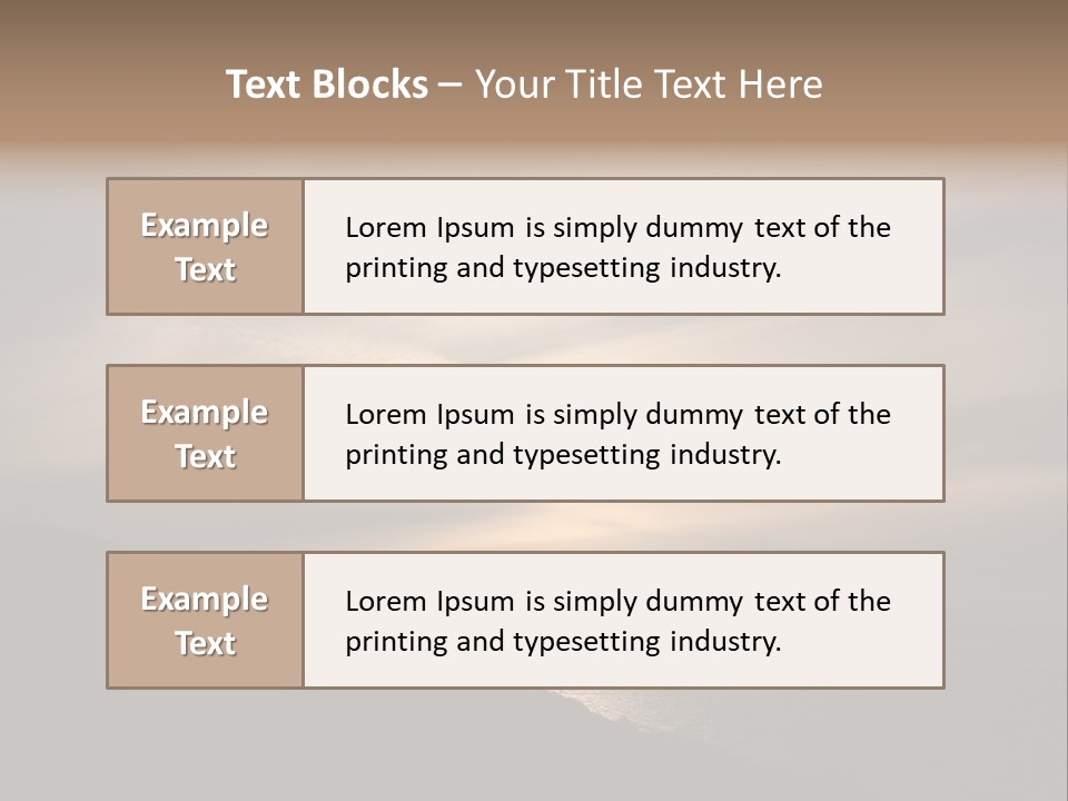 A Fogbow Instead Of A Rainbow Around The Sun PowerPoint Template