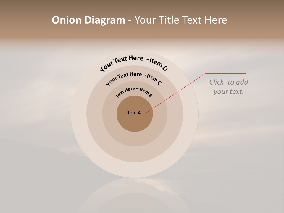 A Fogbow Instead Of A Rainbow Around The Sun PowerPoint Template