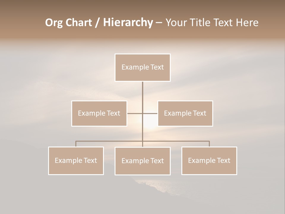 A Fogbow Instead Of A Rainbow Around The Sun PowerPoint Template