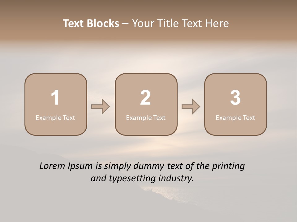 A Fogbow Instead Of A Rainbow Around The Sun PowerPoint Template