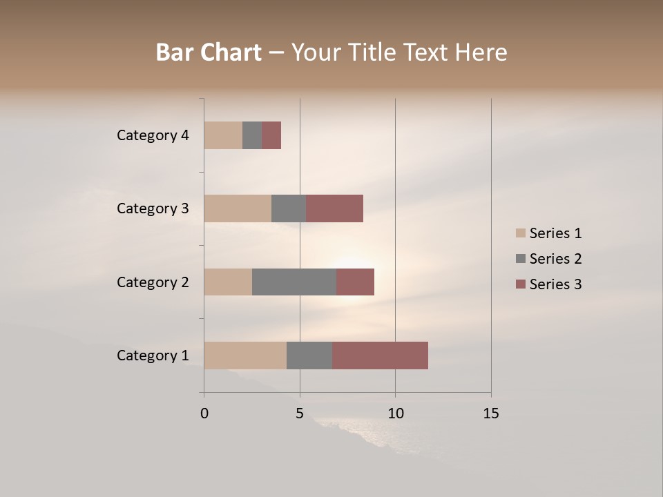 A Fogbow Instead Of A Rainbow Around The Sun PowerPoint Template