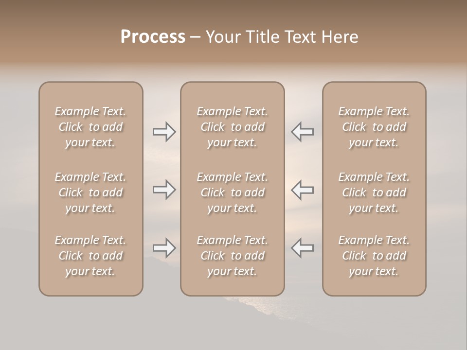 A Fogbow Instead Of A Rainbow Around The Sun PowerPoint Template