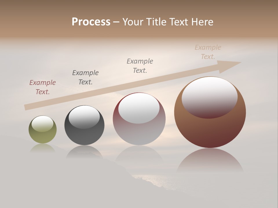 A Fogbow Instead Of A Rainbow Around The Sun PowerPoint Template