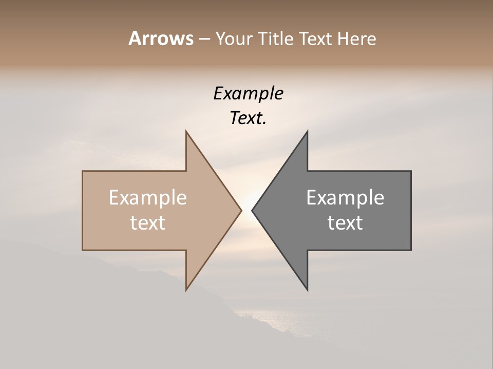 A Fogbow Instead Of A Rainbow Around The Sun PowerPoint Template