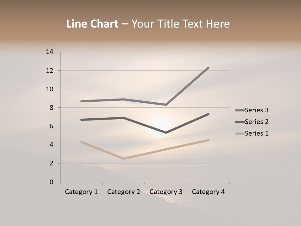 A Fogbow Instead Of A Rainbow Around The Sun PowerPoint Template