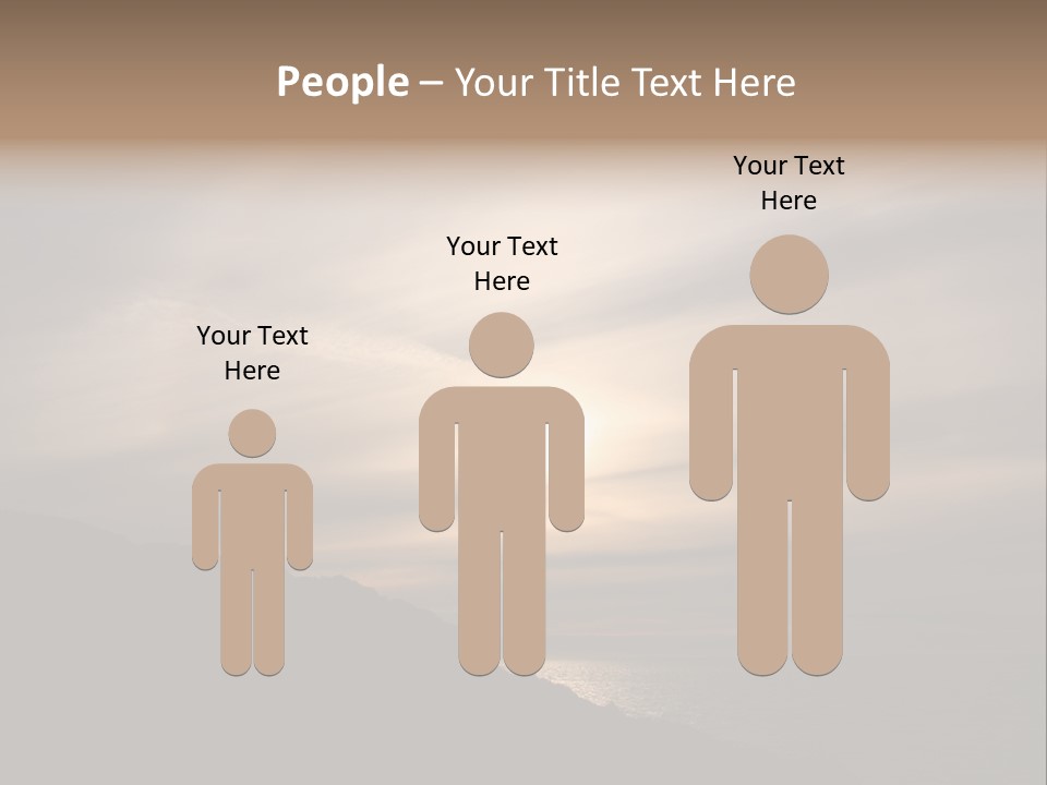 A Fogbow Instead Of A Rainbow Around The Sun PowerPoint Template