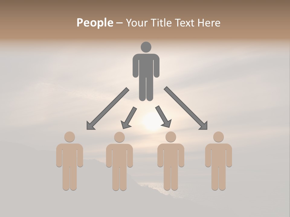 A Fogbow Instead Of A Rainbow Around The Sun PowerPoint Template