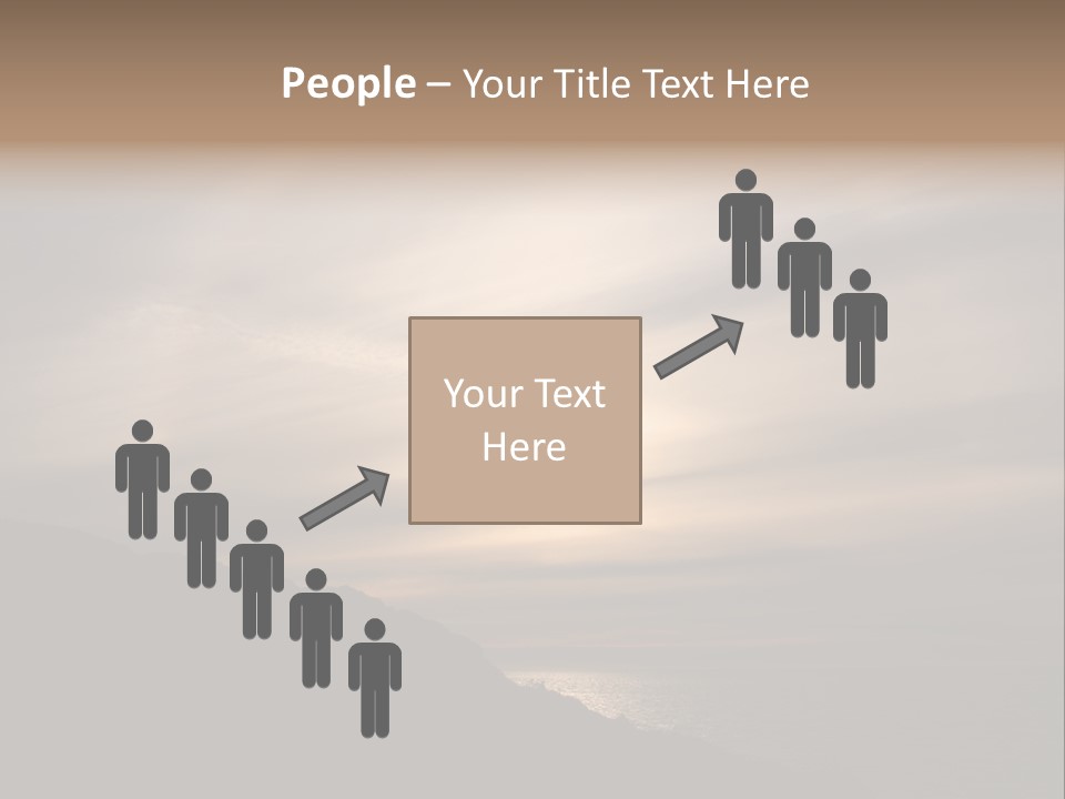 A Fogbow Instead Of A Rainbow Around The Sun PowerPoint Template