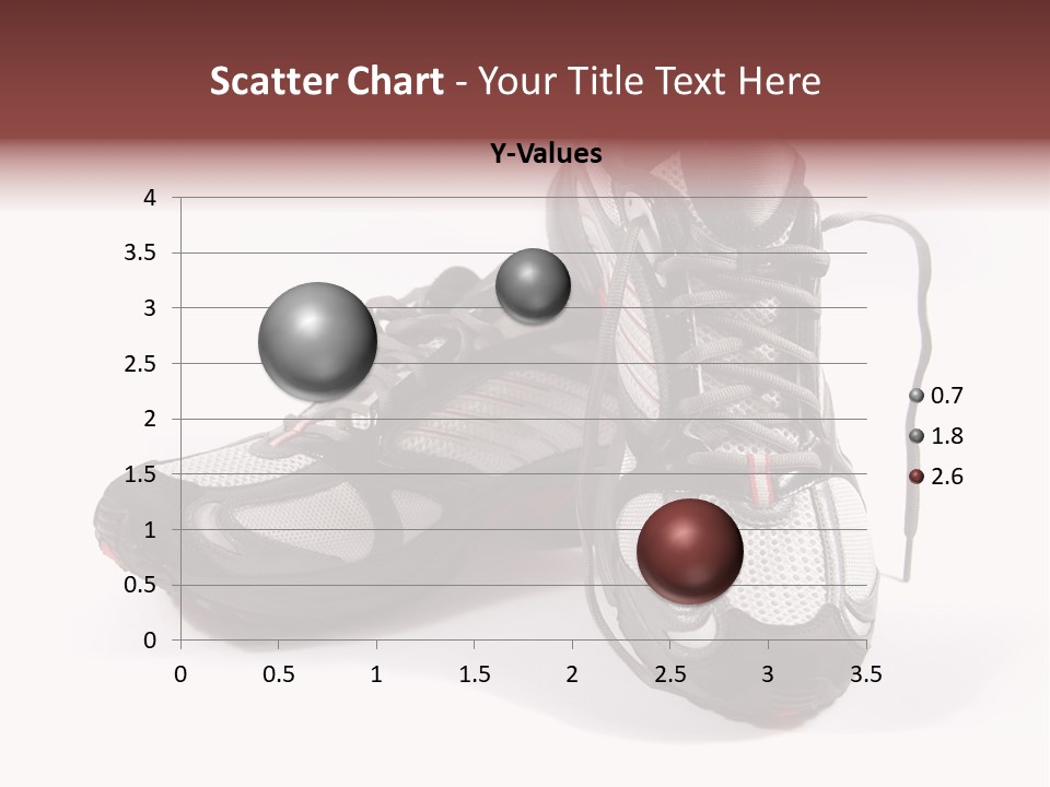 A Pair Of Brand New Running Shoes PowerPoint Template