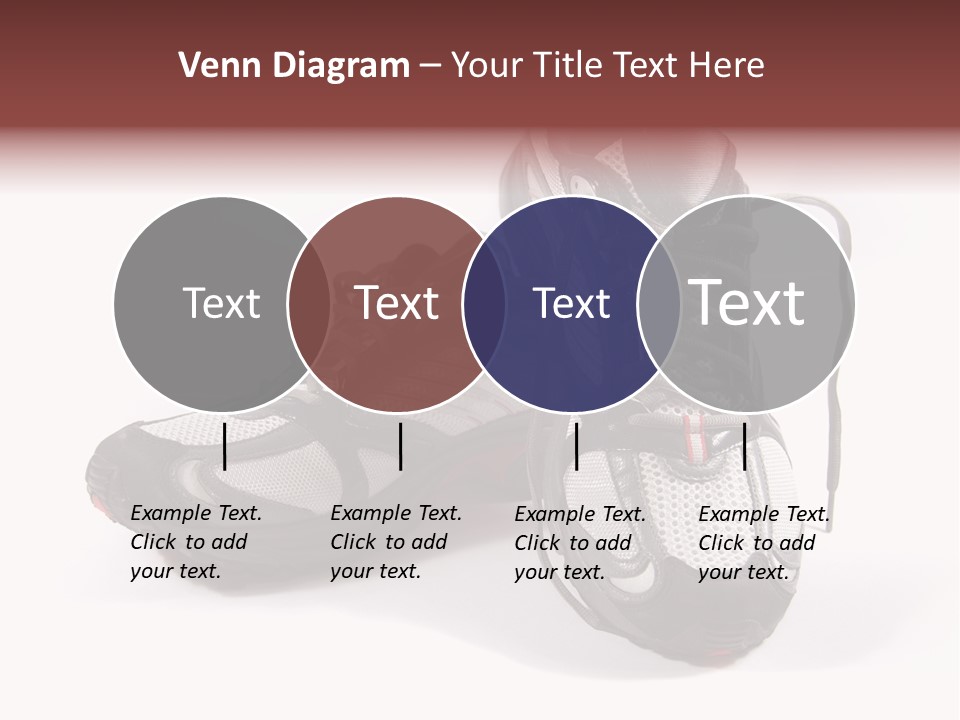 A Pair Of Brand New Running Shoes PowerPoint Template