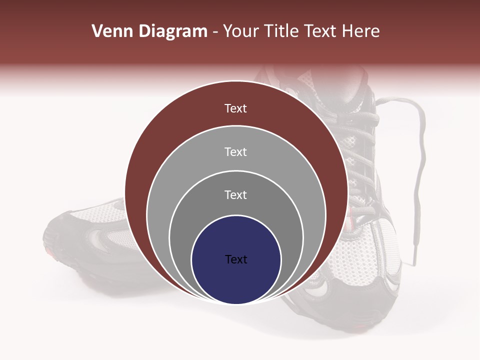 A Pair Of Brand New Running Shoes PowerPoint Template