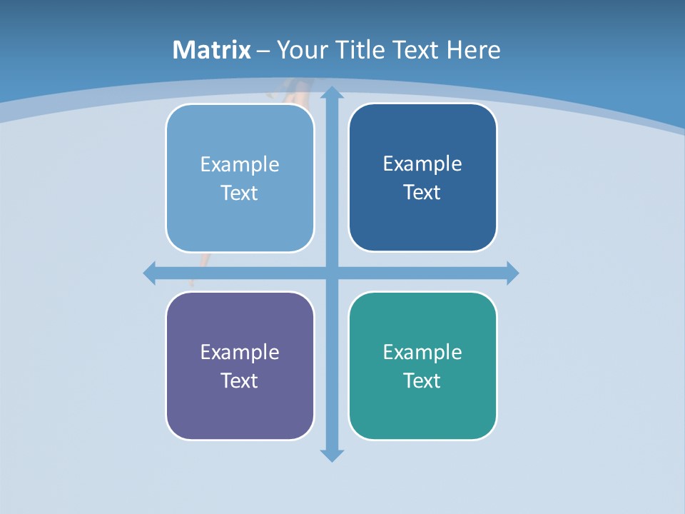 Bungee Jumper High Up In The Sky PowerPoint Template