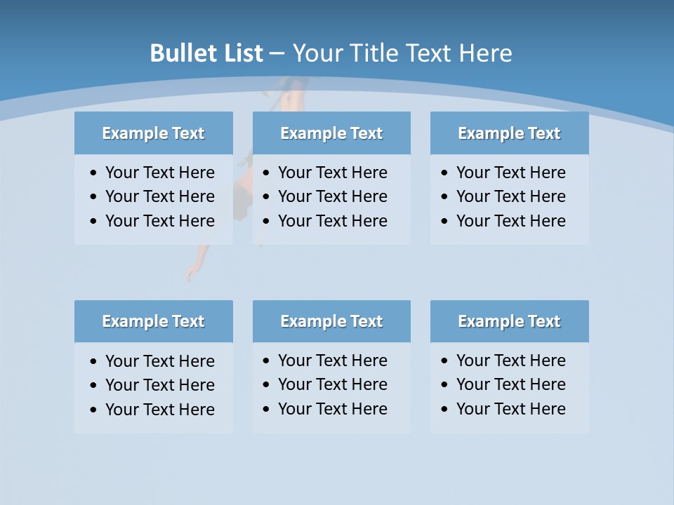 Bungee Jumper High Up In The Sky PowerPoint Template