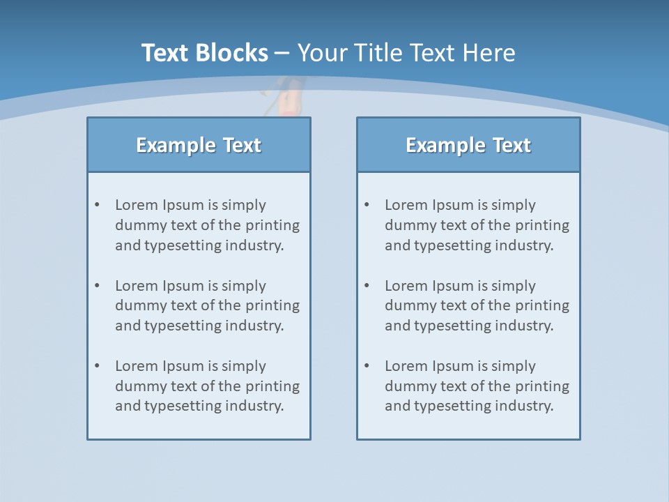 Bungee Jumper High Up In The Sky PowerPoint Template