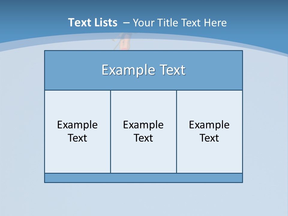 Bungee Jumper High Up In The Sky PowerPoint Template