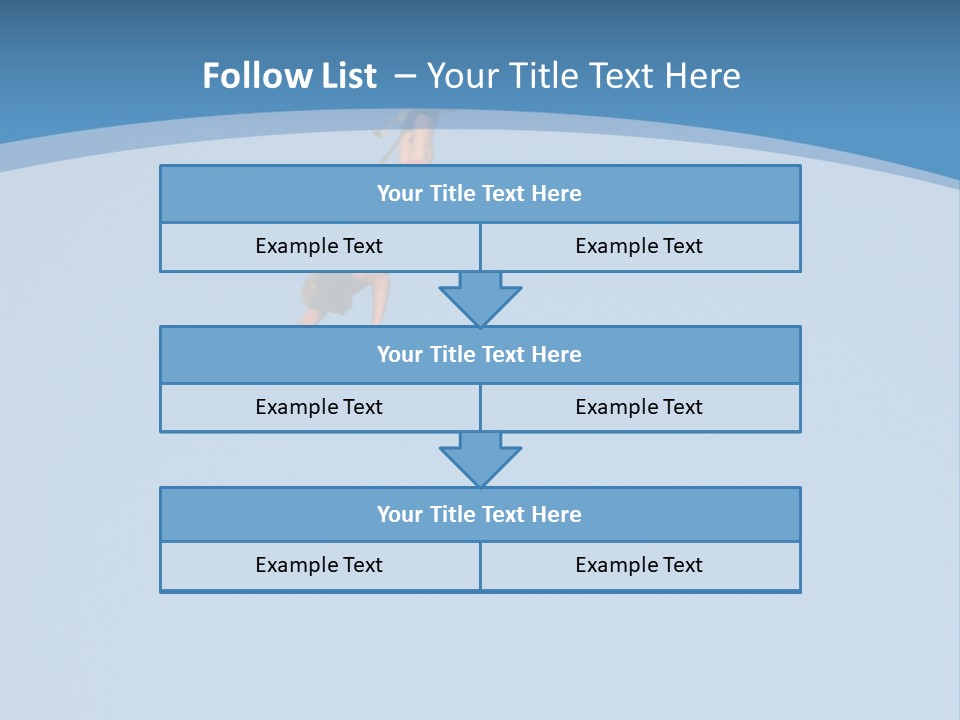 Bungee Jumper High Up In The Sky PowerPoint Template
