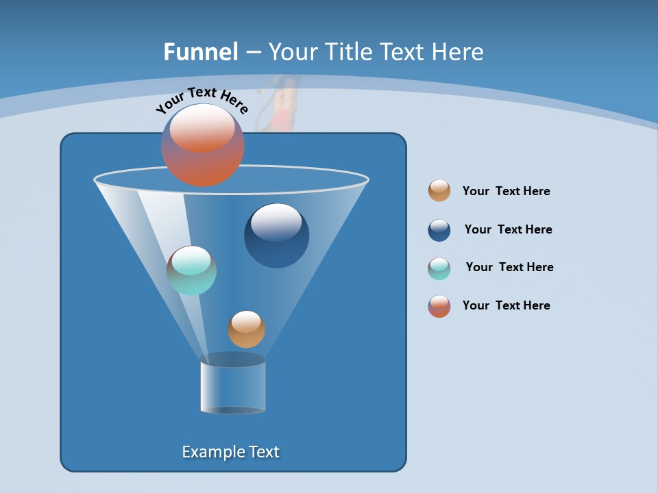 Bungee Jumper High Up In The Sky PowerPoint Template