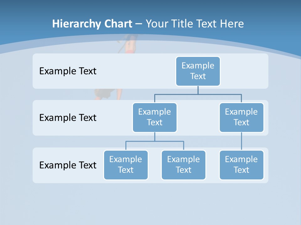 Bungee Jumper High Up In The Sky PowerPoint Template