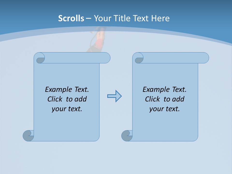 Bungee Jumper High Up In The Sky PowerPoint Template