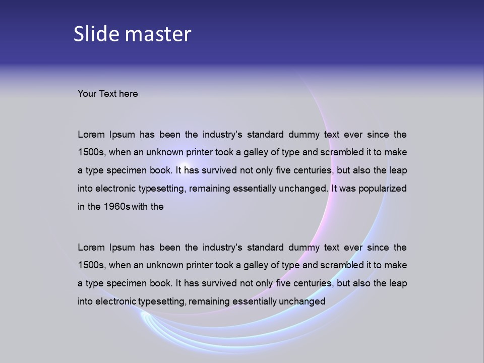 Abstract Light PowerPoint Template
