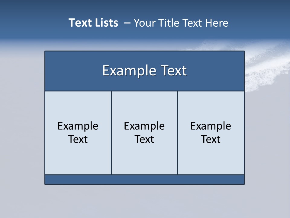 White Boat On The Sea PowerPoint Template