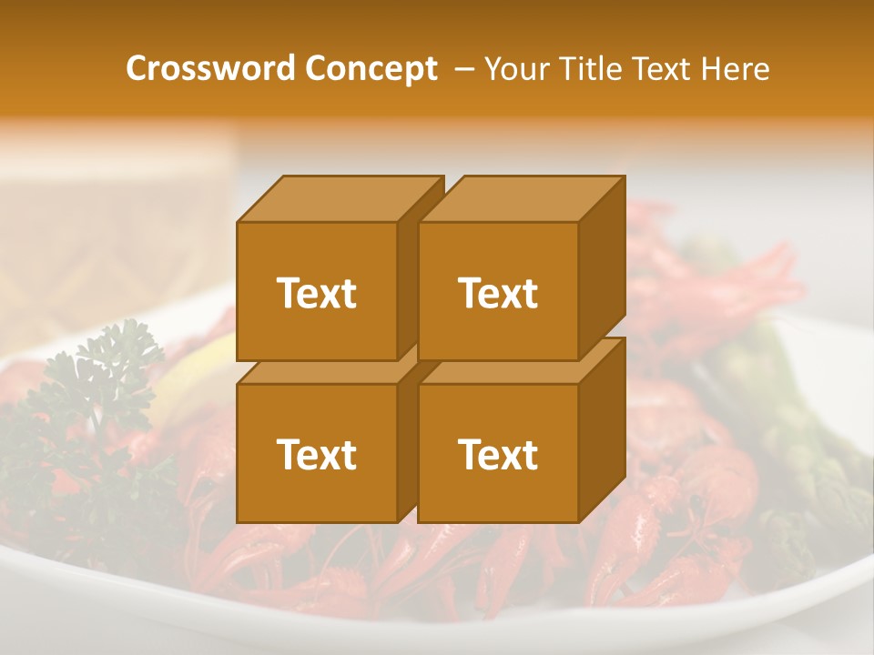 Crawfish And Beer PowerPoint Template