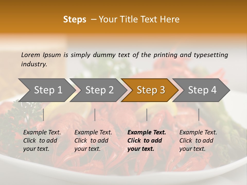 Crawfish And Beer PowerPoint Template