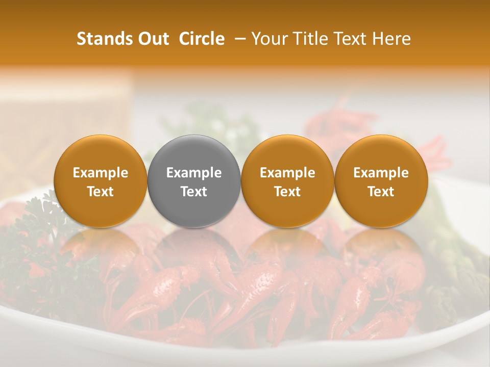 Crawfish And Beer PowerPoint Template