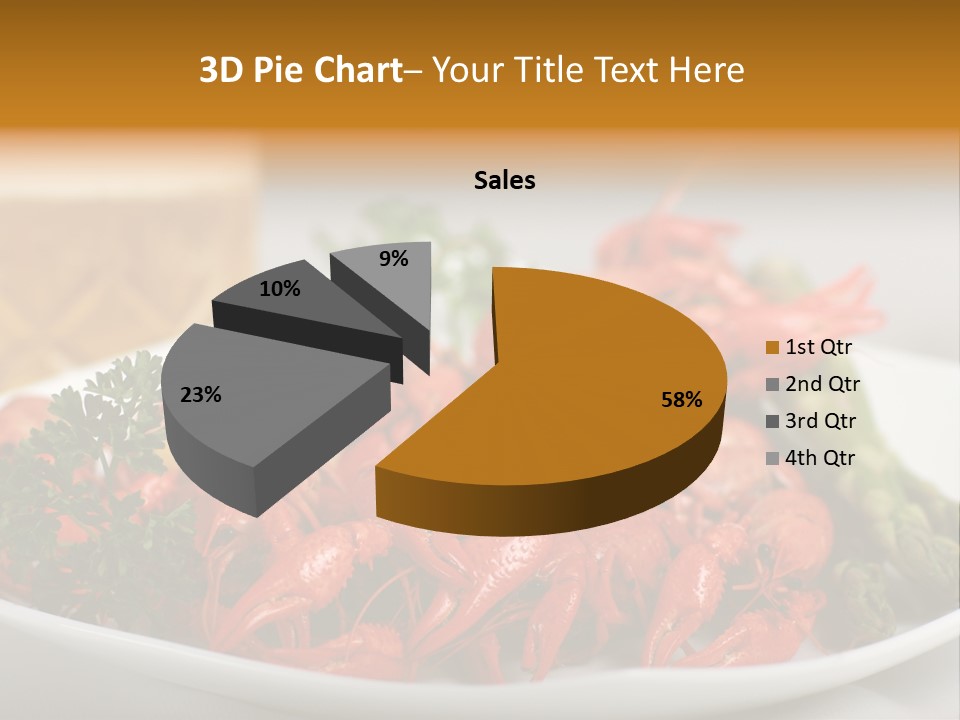 Crawfish And Beer PowerPoint Template