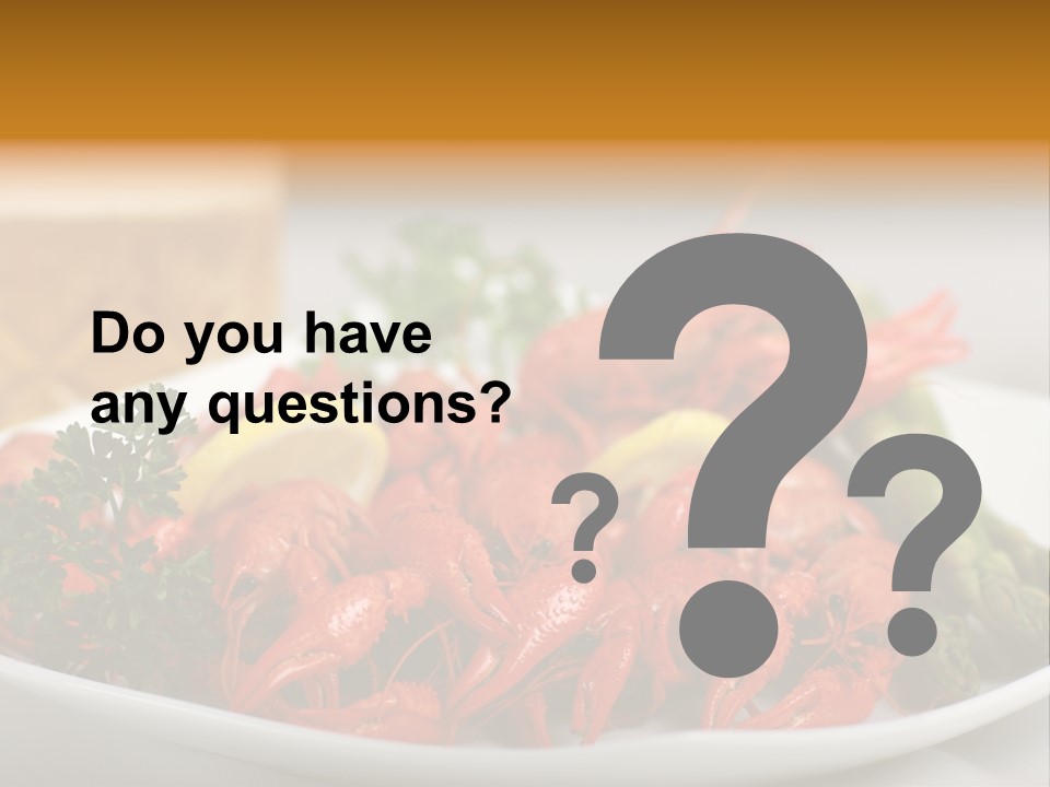 Crawfish And Beer PowerPoint Template