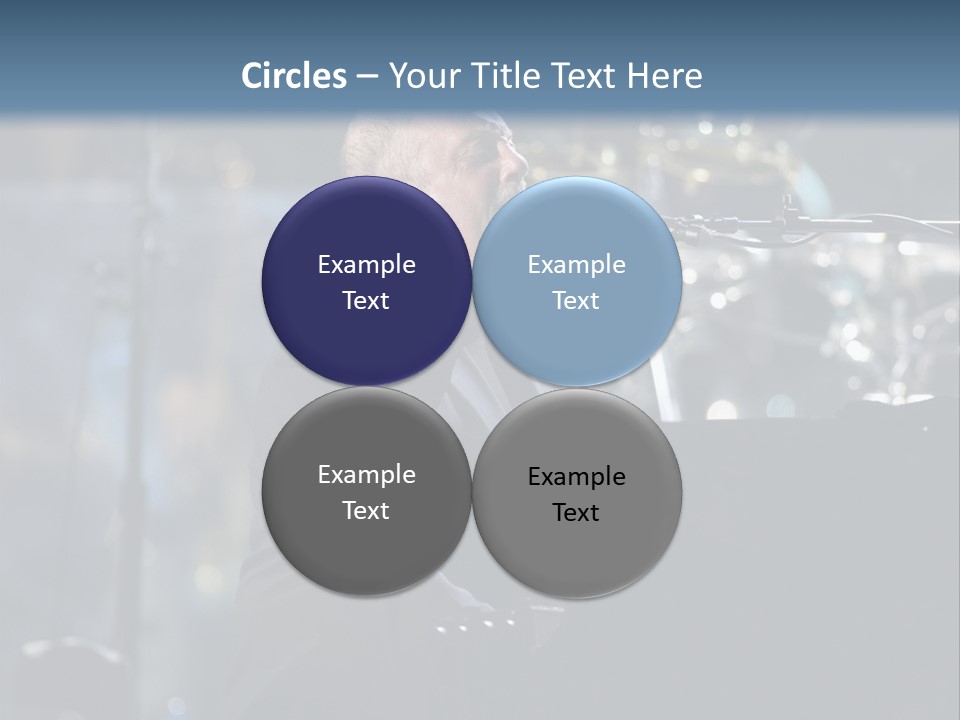 Flushing, Ny - July 16: Singer Billy Joel Performs At Shea Stadium On July 16, 2008 In Flushing, New York. PowerPoint Template