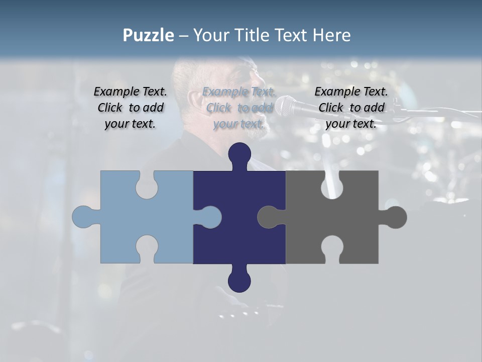 Flushing, Ny - July 16: Singer Billy Joel Performs At Shea Stadium On July 16, 2008 In Flushing, New York. PowerPoint Template