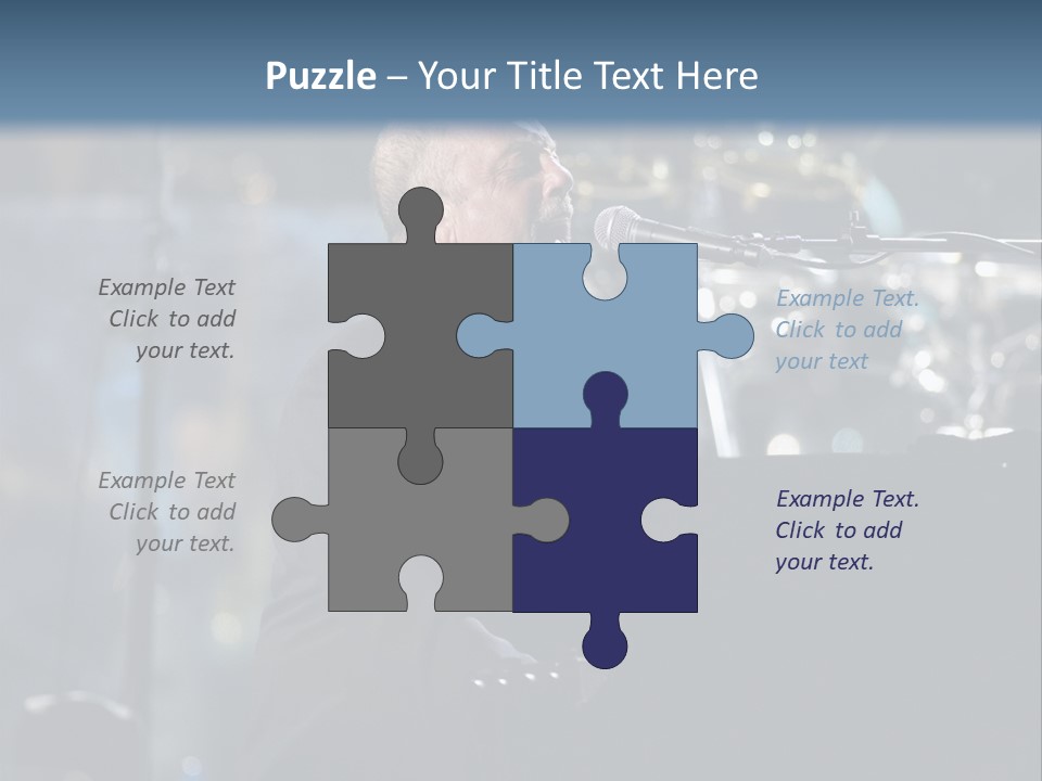 Flushing, Ny - July 16: Singer Billy Joel Performs At Shea Stadium On July 16, 2008 In Flushing, New York. PowerPoint Template