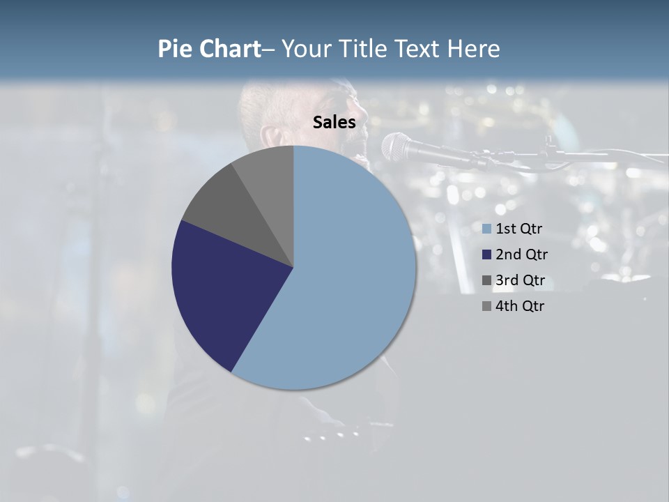 Flushing, Ny - July 16: Singer Billy Joel Performs At Shea Stadium On July 16, 2008 In Flushing, New York. PowerPoint Template
