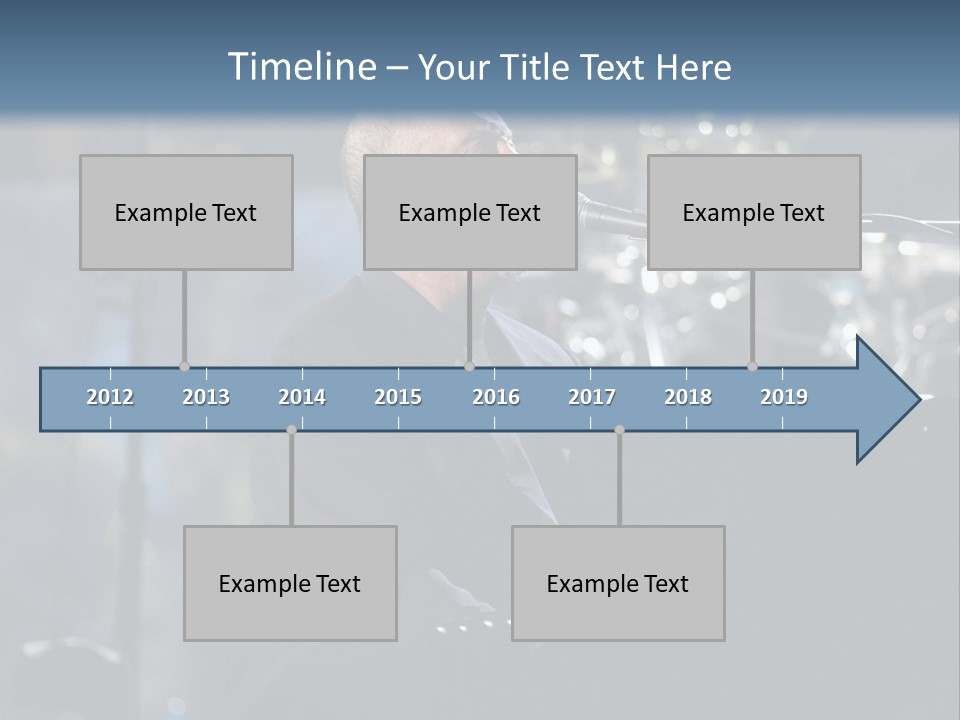 Flushing, Ny - July 16: Singer Billy Joel Performs At Shea Stadium On July 16, 2008 In Flushing, New York. PowerPoint Template