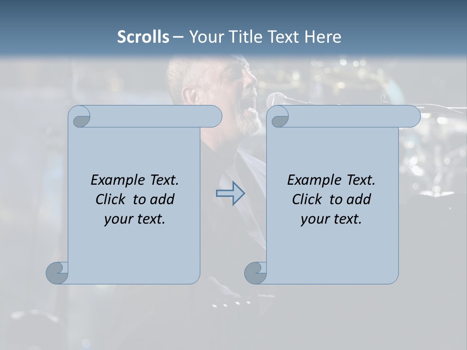 Flushing, Ny - July 16: Singer Billy Joel Performs At Shea Stadium On July 16, 2008 In Flushing, New York. PowerPoint Template