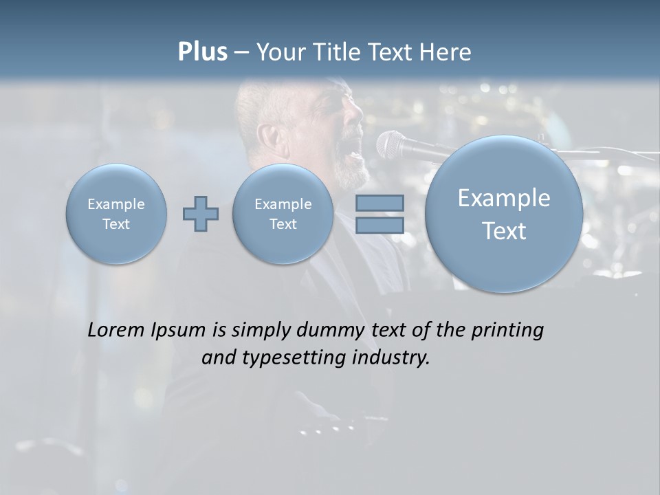 Flushing, Ny - July 16: Singer Billy Joel Performs At Shea Stadium On July 16, 2008 In Flushing, New York. PowerPoint Template