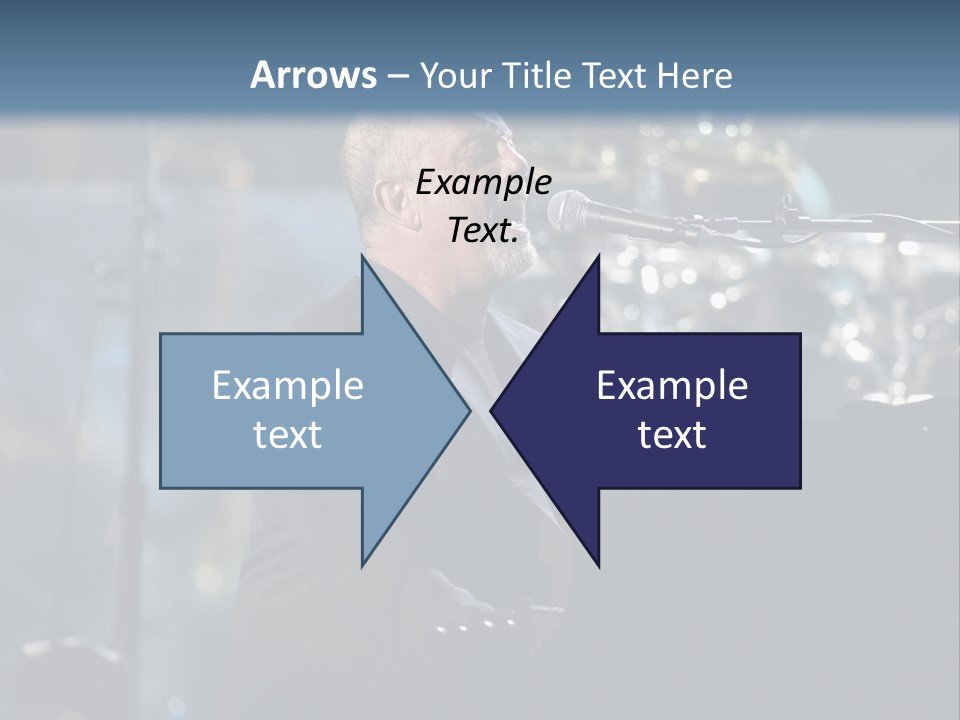 Flushing, Ny - July 16: Singer Billy Joel Performs At Shea Stadium On July 16, 2008 In Flushing, New York. PowerPoint Template