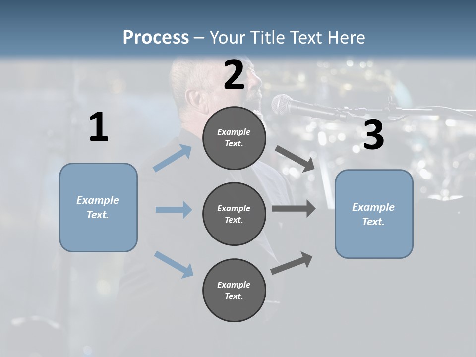 Flushing, Ny - July 16: Singer Billy Joel Performs At Shea Stadium On July 16, 2008 In Flushing, New York. PowerPoint Template
