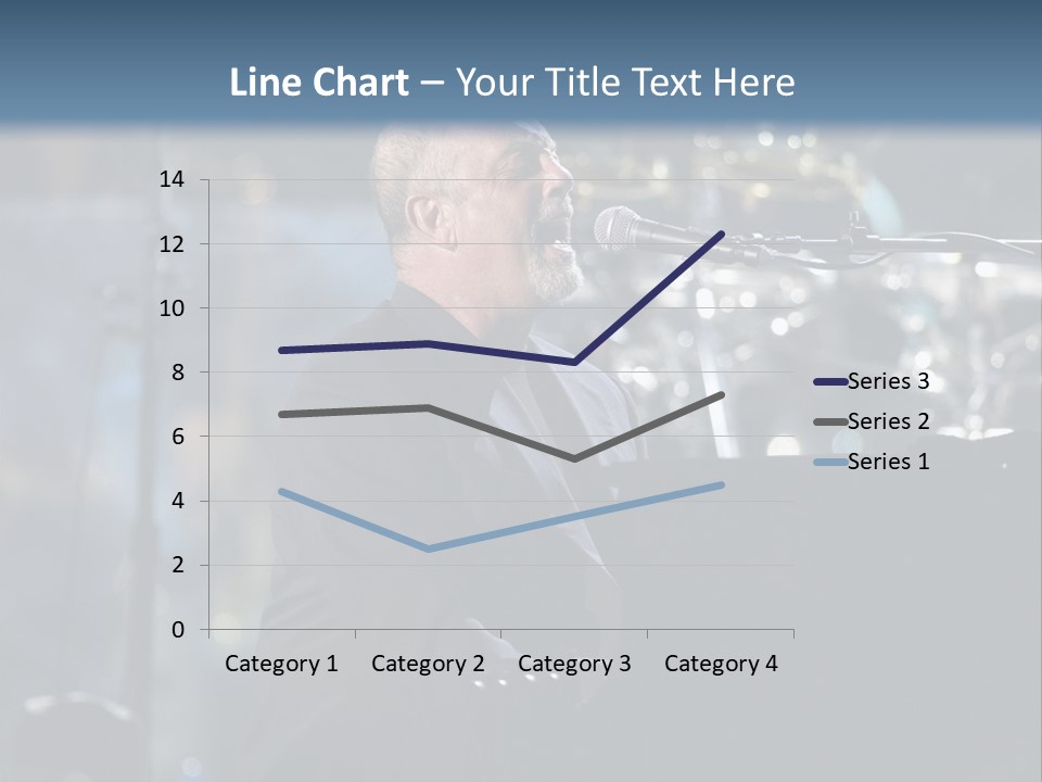 Flushing, Ny - July 16: Singer Billy Joel Performs At Shea Stadium On July 16, 2008 In Flushing, New York. PowerPoint Template